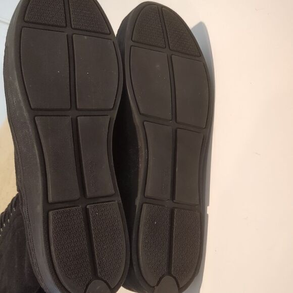 Stuart Weitzman Downtown Lace-Up Suede Tall Boot - Picture 6 of 16